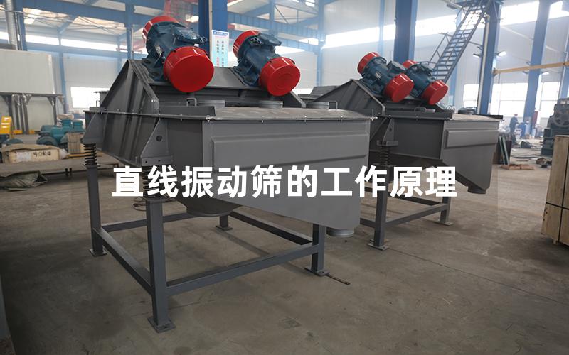 直线振动筛的工作原理