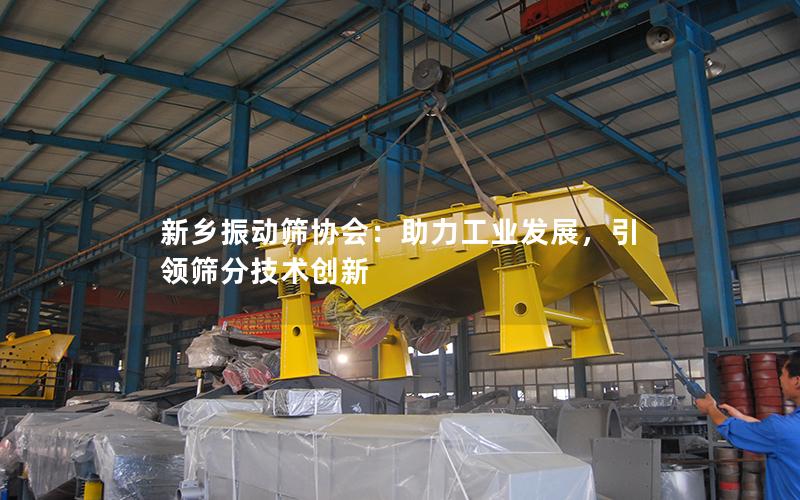 新乡振动筛协会:助力工业发展,**筛分技术创新 新乡振动筛协会:助力工业发展,**筛分技术创新