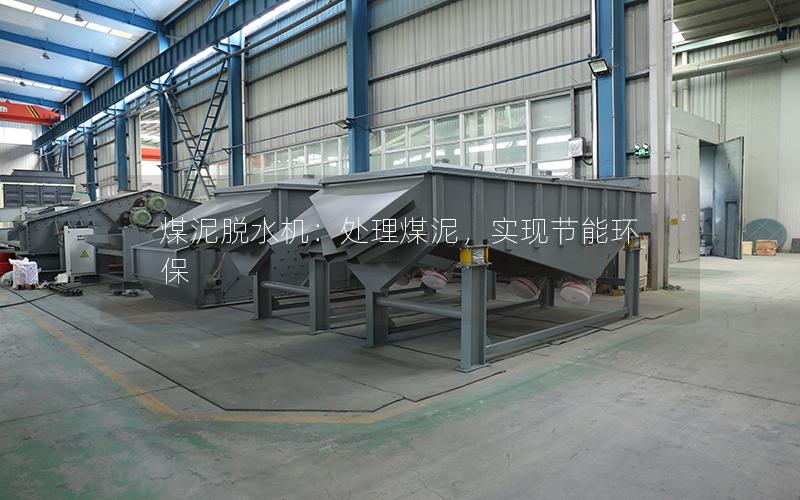 煤泥脱水机:处理煤泥,实现节能环保 煤泥脱水机:处理煤泥,实现节能环保