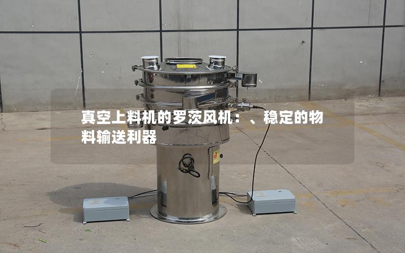 真空上料机的罗茨风机:、稳定的物料输送利器 真空上料机的罗茨风机:、稳定的物料输送利器