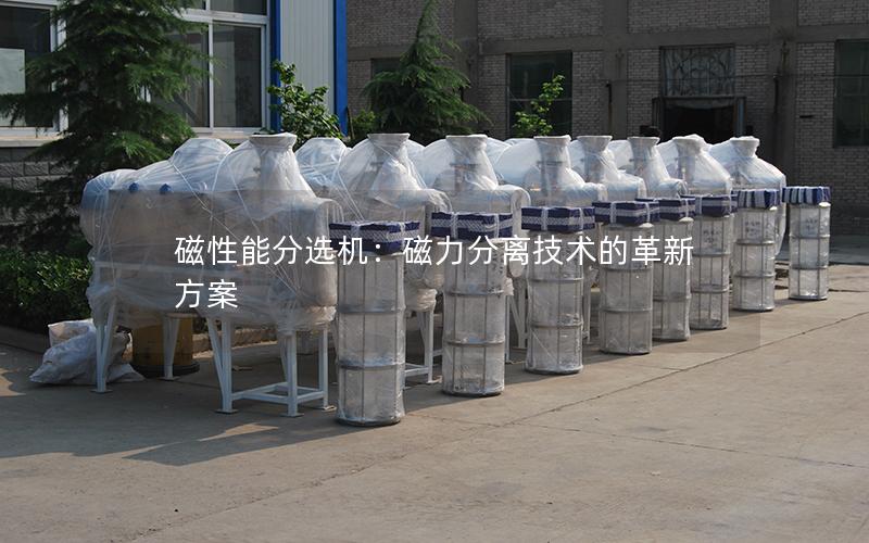 磁性能分选机:磁力分离技术的革新方案 磁性能分选机:磁力分离技术的革新方案