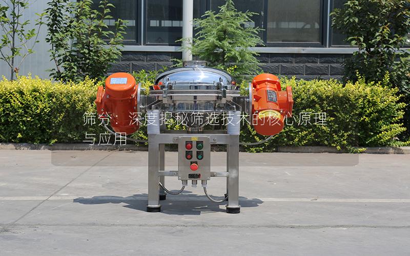 筛分:深度揭秘筛选技术的核心原理与应用 筛分:深度揭秘筛选技术的核心原理与应用