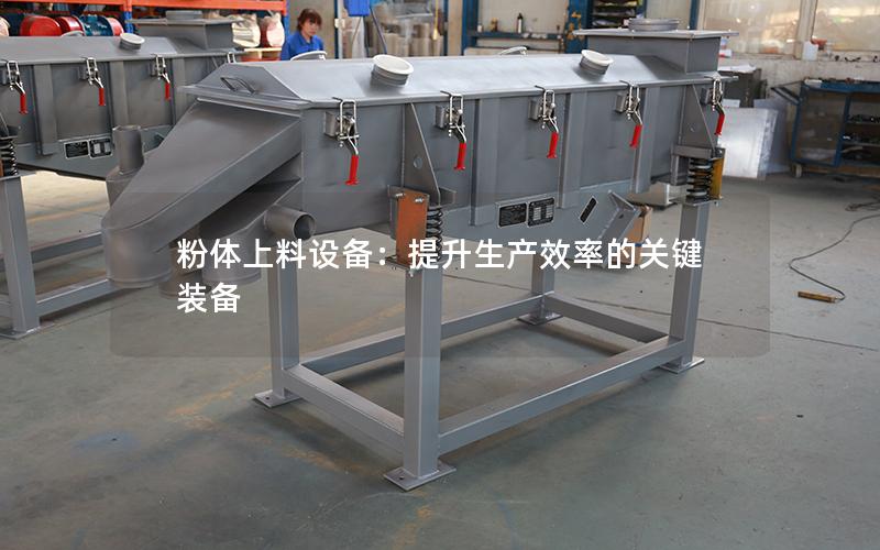 粉体上料设备:提升生产效率的关键装备 粉体上料设备:提升生产效率的关键装备