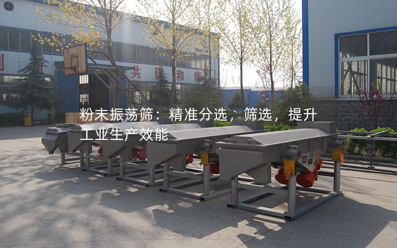 粉末振荡筛：**分选，筛选，提升工业生产效能