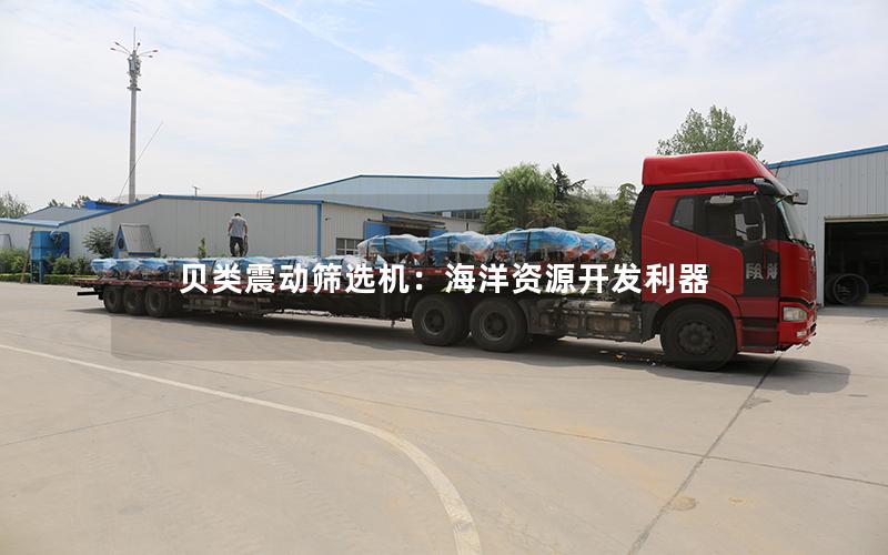 贝类震动筛选机:海洋资源开发利器 贝类震动筛选机:海洋资源开发利器