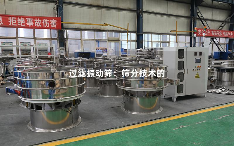 过滤振动筛:筛分技术的 过滤振动筛:筛分技术的