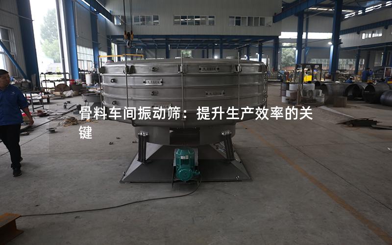 骨料车间振动筛:提升生产效率的关键 骨料车间振动筛:提升生产效率的关键