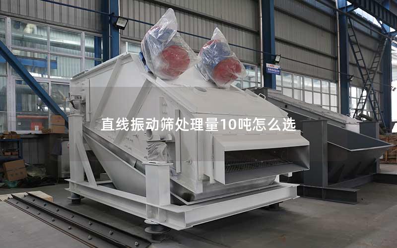直线振动筛处理量10吨怎么选