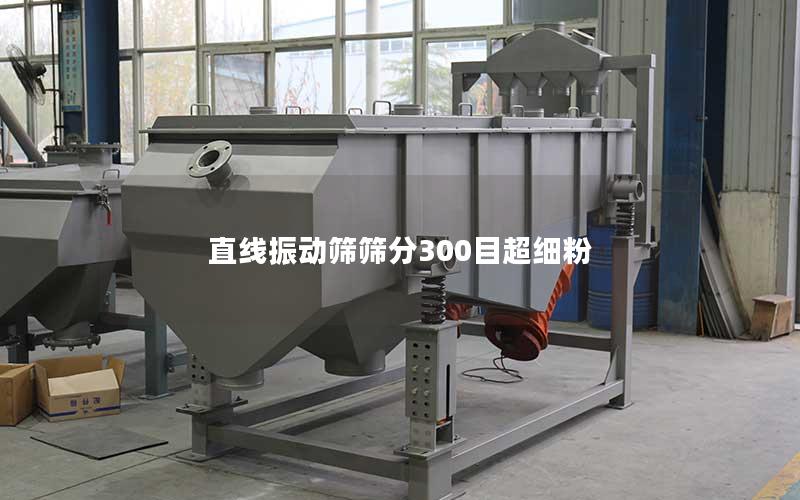 直线振动筛筛分300目超细粉 直线振动筛筛分300目超细粉