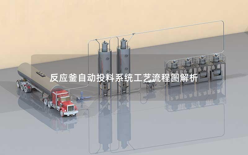 反应釜自动投料系统工艺流程图解析 反应釜自动投料系统工艺流程图解析