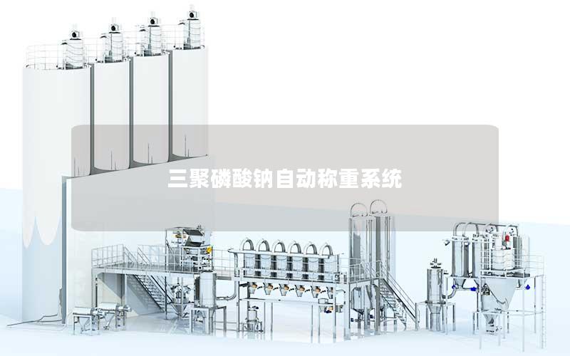 三聚磷酸钠自动称重系统