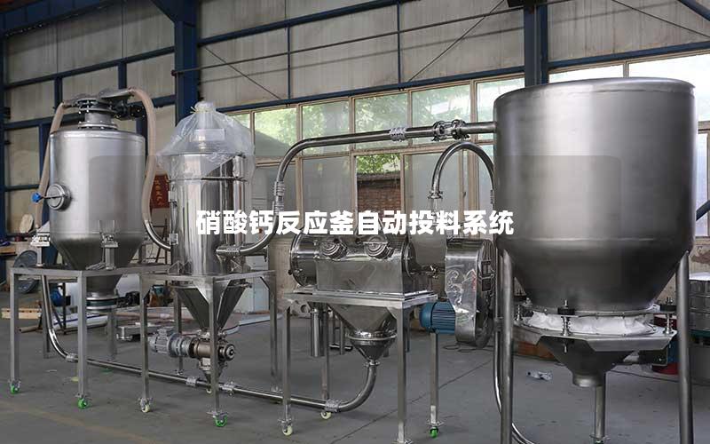 硝酸钙反应釜自动投料系统 硝酸钙反应釜自动投料系统